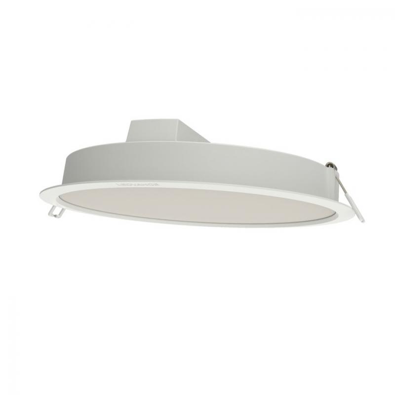LEDVANCE LED Einbauleuchte 24W 4000K 2760lm IP44 Weiß Einbaud. 200 mm